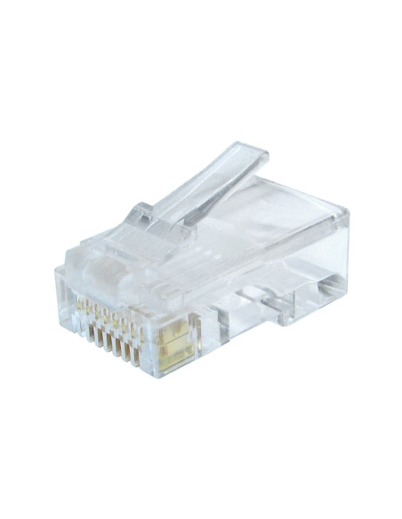 Gembird LC-8P8C-002 100 conector RJ-45 Transparente
