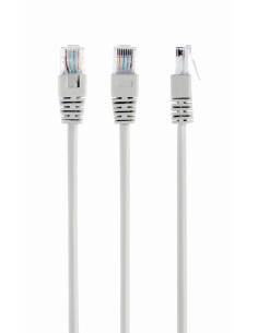 Gembird PP12-0.5M cable de red Beige 0,5 m Cat5e