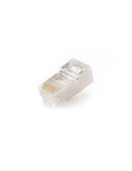 Gembird PLUG5SP 100 conector RJ-45 Transparente