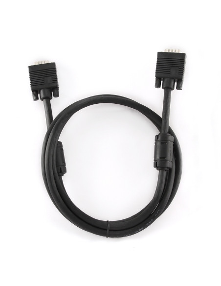 Gembird 1.8m HD15 M M cable VGA 1,8 m VGA (D-Sub) Negro