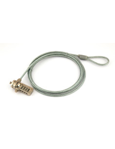 Gembird LK-CL-01 cable antirrobo Plata