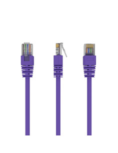 Gembird RJ45 RJ45 Cat5e 1m cable de red Púrpura U UTP (UTP)