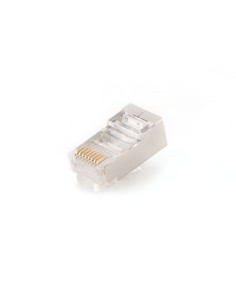 Gembird PLUG5SP 50 conector RJ-45 Transparente