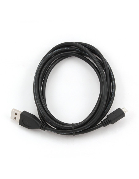 Gembird CCP-mUSB2-AMBM-6 cable USB USB 2.0 1,8 m USB A Micro-USB B Negro