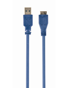 Gembird CCP-mUSB3-AMBM-0.5M cable USB USB 3.2 Gen 1 (3.1 Gen 1) 0,5 m USB A Micro-USB B Azul