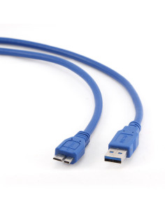 Gembird CCP-mUSB3-AMBM-0.5M cable USB USB 3.2 Gen 1 (3.1 Gen 1) 0,5 m USB A Micro-USB B Azul 2