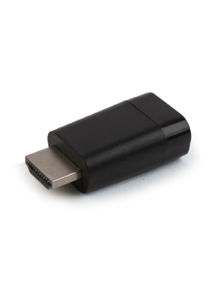 Gembird A-HDMI-VGA-001 cambiador de género para cable Negro
