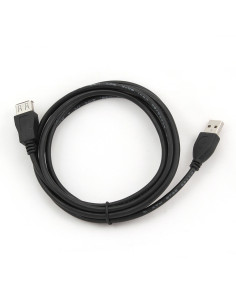 Gembird 1.8m USB 2.0 A M FM cable USB 1,8 m USB A Negro 2
