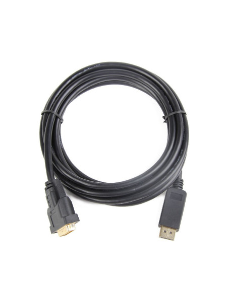 Gembird CC-DPM-DVIM-6 adaptador de cable de vídeo 1,8 m DisplayPort DVI Negro