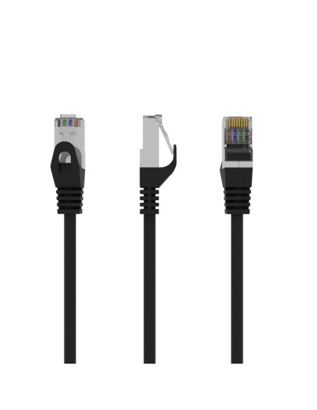 Gembird PP6-1M BK cable de red Negro Cat6 F UTP (FTP)