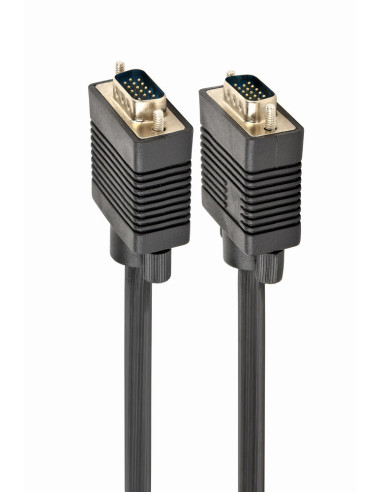 Gembird CC-PPVGA-5M-B cable VGA VGA (D-Sub) Negro