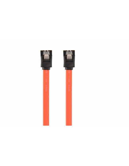 Gembird CC-SATAM-DATA cable de SATA 0,5 m Negro, Rojo