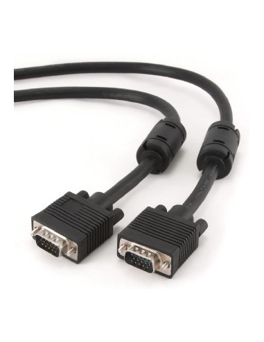 Gembird CC-PPVGA-10-B cable VGA 3 m VGA (D-Sub) Negro