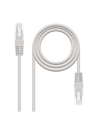 Nanocable 10.20.0407 cable de red Gris 7 m Cat6 U UTP (UTP)