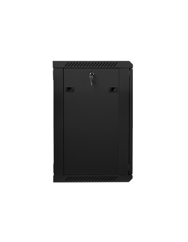 Lanberg WF01-6415-10B armario rack 15U Bastidor de pared Negro