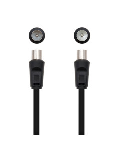 Nanocable 10.26.0202 cable coaxial 3C-2V 1,8 m 9,5 mm Negro 2