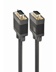 Gembird CC-PPVGA-15M-B cable VGA VGA (D-Sub) Negro