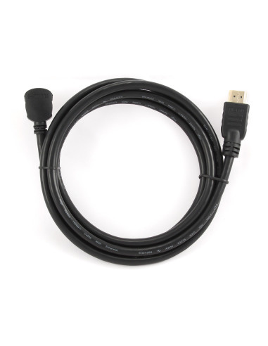 Gembird 1.8m HDMI cable HDMI 1,8 m HDMI tipo A (Estándar) Negro