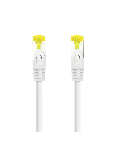Nanocable Cable de red latiguillo RJ45 LSZH Cat.6A SFTP AWG26, Blanco, 1.0 m