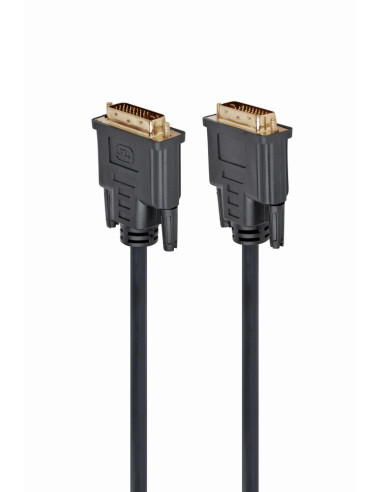 Gembird CC-DVI2-BK-6 cable DVI 1,8 m DVI-D Negro