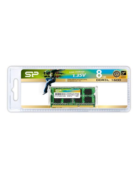 Silicon Power 8GB DDR3L SO-DIMM módulo de memoria 1 x 8 GB 204-pin SO-DIMM