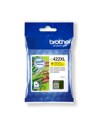Brother LC-422XLY cartucho de tinta 1 pieza(s) Original Amarillo