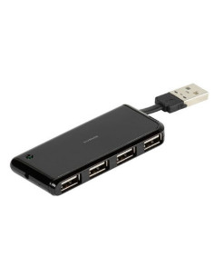 Vivanco IT-USBHUB4SL USB 2.0 480 Mbit s Negro