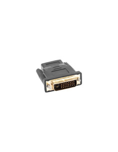 Lanberg AD-0010-BK cambiador de género para cable HDMI DVI-D Negro 2