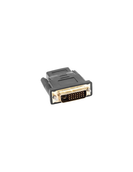 Lanberg AD-0010-BK cambiador de género para cable HDMI DVI-D Negro