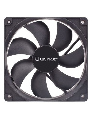 UNYKAch 51800 sistema de refrigeración para ordenador Carcasa del ordenador Ventilador 12 cm Negro