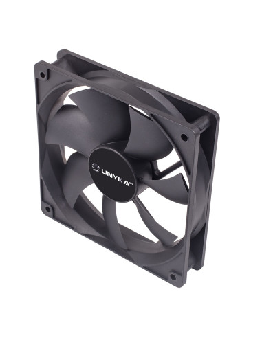 UNYKAch 51800 sistema de refrigeración para ordenador Carcasa del ordenador Ventilador 12 cm Negro
