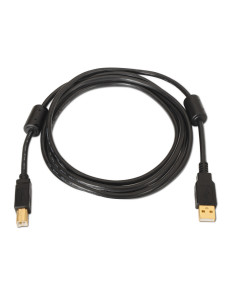 AISENS A101-0010 cable USB USB 2.0 3 m USB A USB B Negro 2