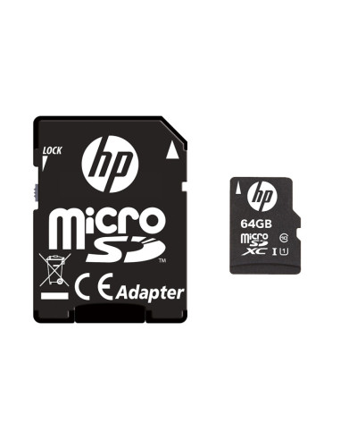 HP SDU64GBXC10HP-EF memoria flash 64 GB MicroSDXC UHS-I Clase 10