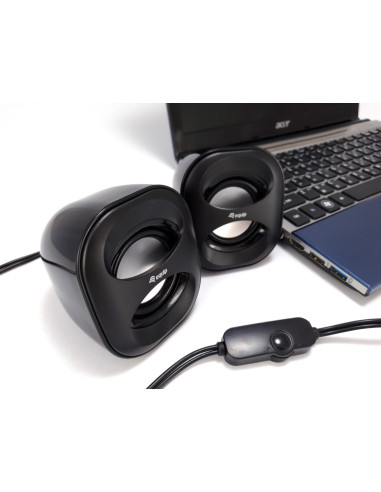 Equip 245330 altavoz Negro Alámbrico 3 W