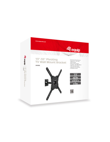 Equip Soporte de pared pivotante para TV de 23"-55