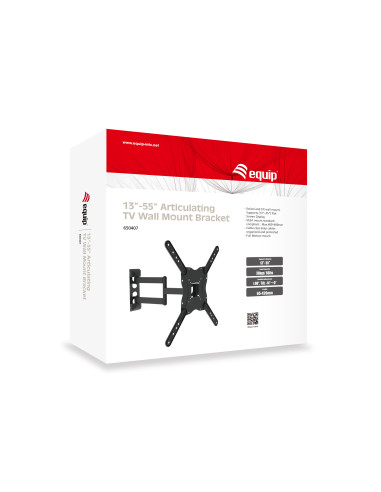 Equip Soporte de pared articulado para TV de 23"-55