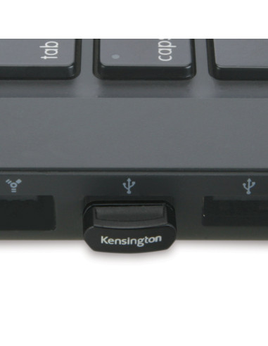 Kensington Ratón inalámbrico Pro Fit tamaño mediano, gris grafito