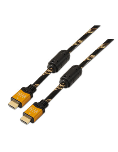 AISENS A119-0110 cable HDMI 1 m HDMI tipo A (Estándar) Negro, Naranja