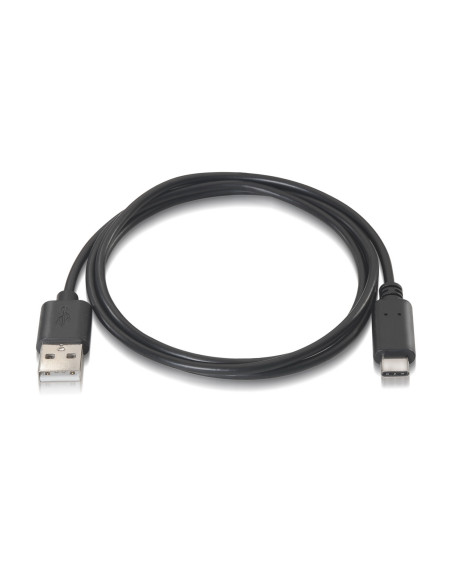 AISENS A107-0050 cable USB USB 2.0 0,5 m USB A USB C Negro