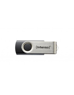 Intenso Basic Line unidad flash USB 64 GB USB tipo A 2.0 Negro, Plata 2