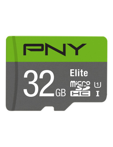 PNY Elite 32 GB MicroSDHC UHS-I Clase 10