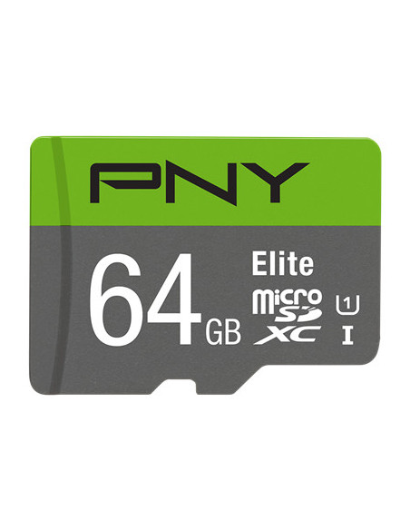 PNY Elite 64 GB MicroSDXC UHS-I Clase 10