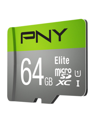 PNY Elite 64 GB MicroSDXC UHS-I Clase 10