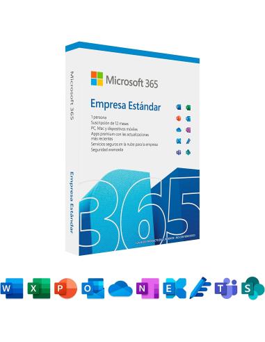 Microsoft 365 Business Standard 5-PC/MAC 1 año