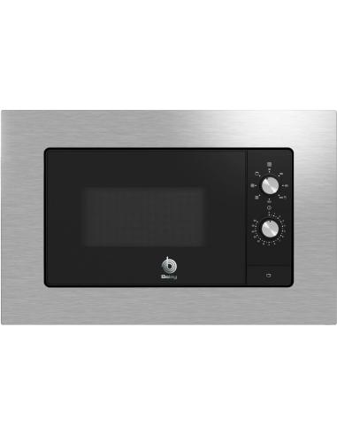 Balay 3CG6112X3 microondas Integrado Microondas con grill 20 L 800 W Acero inoxidable