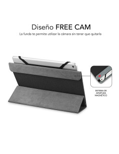 SUBBLIM Funda Tablet Universal Freecam Case 10,1" Black 2