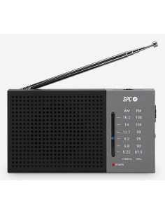 SPC Jetty Lite Portátil Digital Negro, Gris