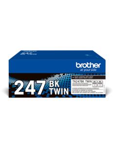 Brother TN-247BKTWIN cartucho de tóner 2 pieza(s) Original Negro