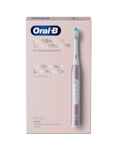 Oral-B Pulsonic Slim Luxe 4100 Adulto Cepillo dental sónico Oro rosa 2