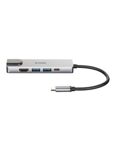 D-Link DUB-M520 base para portátil y replicador de puertos Alámbrico Thunderbolt 3 Aluminio 2